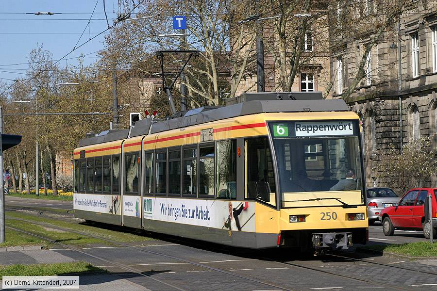 Straßenbahn Karlsruhe - 250
/ Bild: karlsruhe250_bk0704090105.jpg Straßenbahn Karlsruhe - 250
/ Bild: karlsruhe250_bk0704090105.jpg