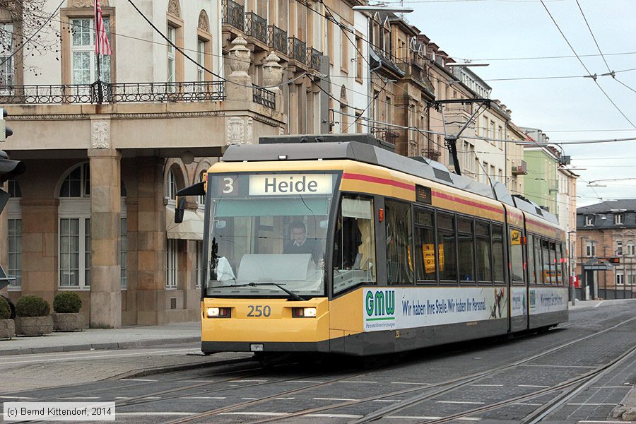 Stra&szlig;enbahn Karlsruhe - 250
/ Bild: karlsruhe250_bk1401070135.jpg