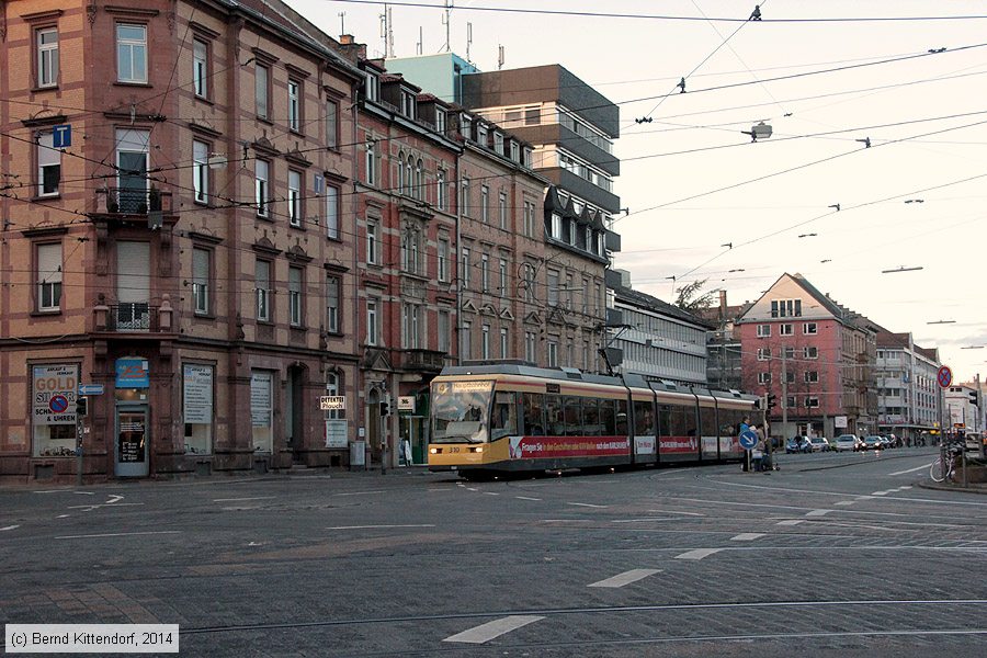 Stra&szlig;enbahn Karlsruhe - 310
/ Bild: karlsruhe310_bk1401070211.jpg