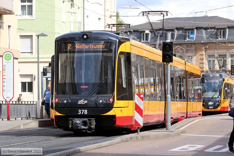 Straßenbahn Karlsruhe - 378
/ Bild: karlsruhe378_bk2209160047.jpg Straßenbahn Karlsruhe - 378
/ Bild: karlsruhe378_bk2209160047.jpg
