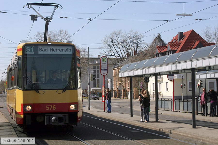 Stadtbahn Karlsruhe - 576
/ Bild: karlsruhe576_cw1004090151.jpg Stadtbahn Karlsruhe - 576
/ Bild: karlsruhe576_cw1004090151.jpg