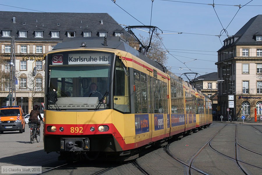 Stadtbahn Karlsruhe - 892
/ Bild: karlsruhe892_cw1004090155.jpg Stadtbahn Karlsruhe - 892
/ Bild: karlsruhe892_cw1004090155.jpg
