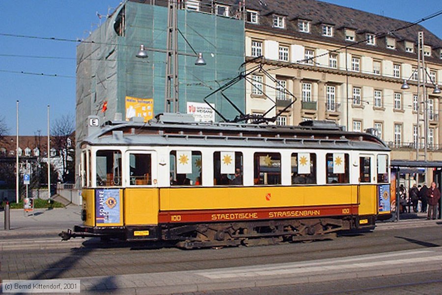 Straßenbahn Karlsruhe - 100
/ Bild: karlsruhe100_2543.jpg