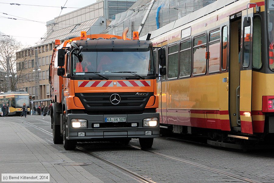Stra&szlig;enbahn Karlsruhe - KA-VK 507
/ Bild: karlsruhekavk507_bk1401070093.jpg