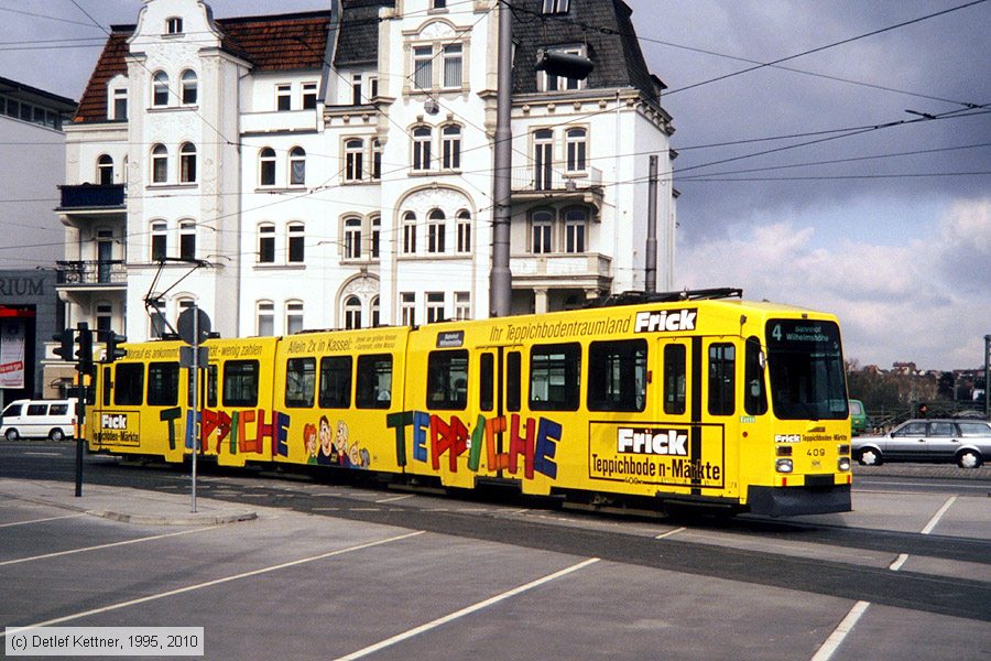 Straßenbahn Kassel - 409
/ Bild: kassel409_dk111405.jpg
