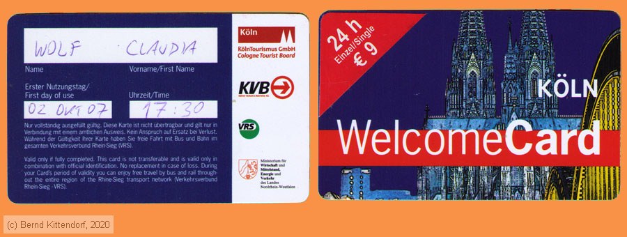 K&ouml;ln - VRS - Fahrkarte
/ Bild: koeln_fk20071002wccw.jpg