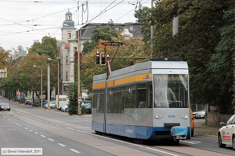 Straßenbahn Leipzig - 1301
/ Bild: leipzig1301_bk1110050405.jpg Straßenbahn Leipzig - 1301
/ Bild: leipzig1301_bk1110050405.jpg