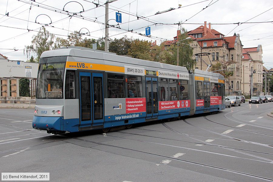 Straßenbahn Leipzig - 1303
/ Bild: leipzig1303_bk1110050422.jpg