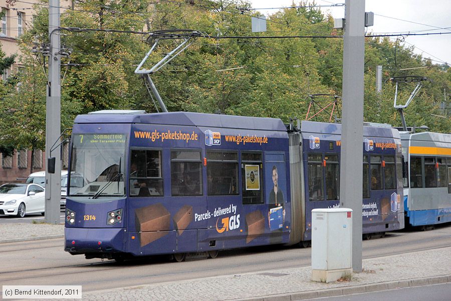 Straßenbahn Leipzig - 1314
/ Bild: leipzig1314_bk1110050239.jpg