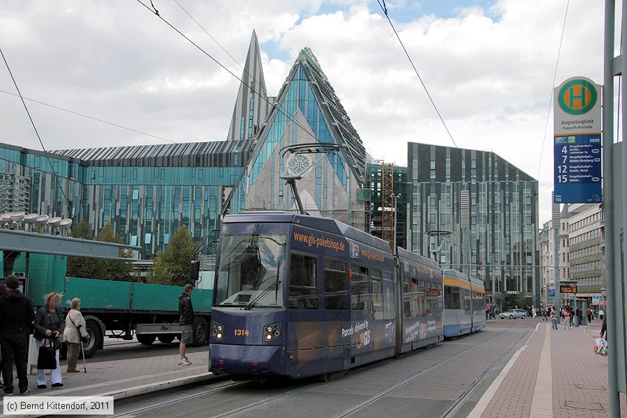 Straßenbahn Leipzig - 1314
/ Bild: leipzig1314_bk1110060124.jpg
