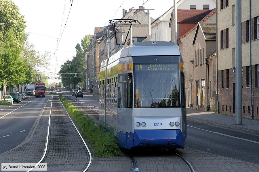 Straßenbahn Leipzig - 1317
/ Bild: leipzig1317_bk0805070014.jpg