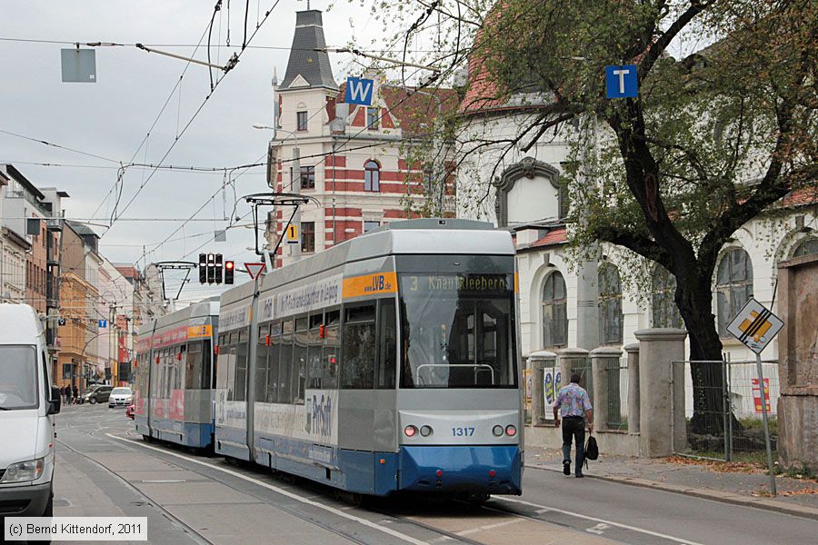 Straßenbahn Leipzig - 1317
/ Bild: leipzig1317_bk1110050394.jpg Straßenbahn Leipzig - 1317
/ Bild: leipzig1317_bk1110050394.jpg