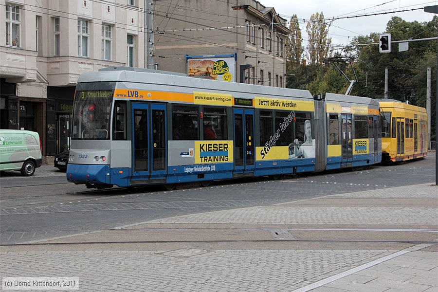 Stra&szlig;enbahn Leipzig - 1323
/ Bild: leipzig1323_bk1110050376.jpg