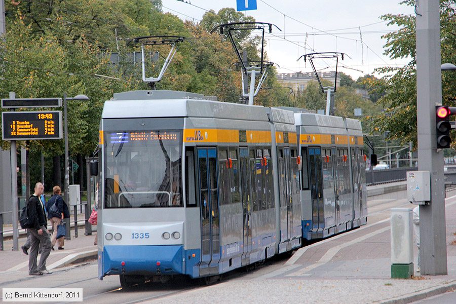 Stra&szlig;enbahn Leipzig - 1335
/ Bild: leipzig1335_bk1110050235.jpg