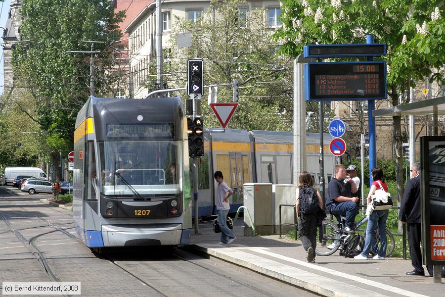 Stra&szlig;enbahn Leipzig - 1207
/ Bild: leipzig1207_bk0805070055.jpg