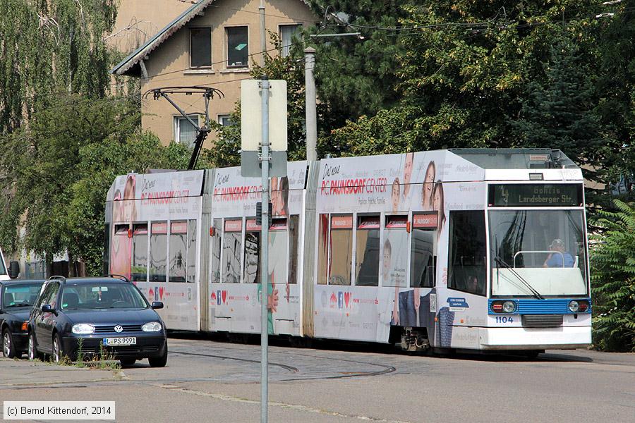 Straßenbahn Leipzig - 1104
/ Bild: leipzig1104_bk1407280162.jpg Straßenbahn Leipzig - 1104
/ Bild: leipzig1104_bk1407280162.jpg