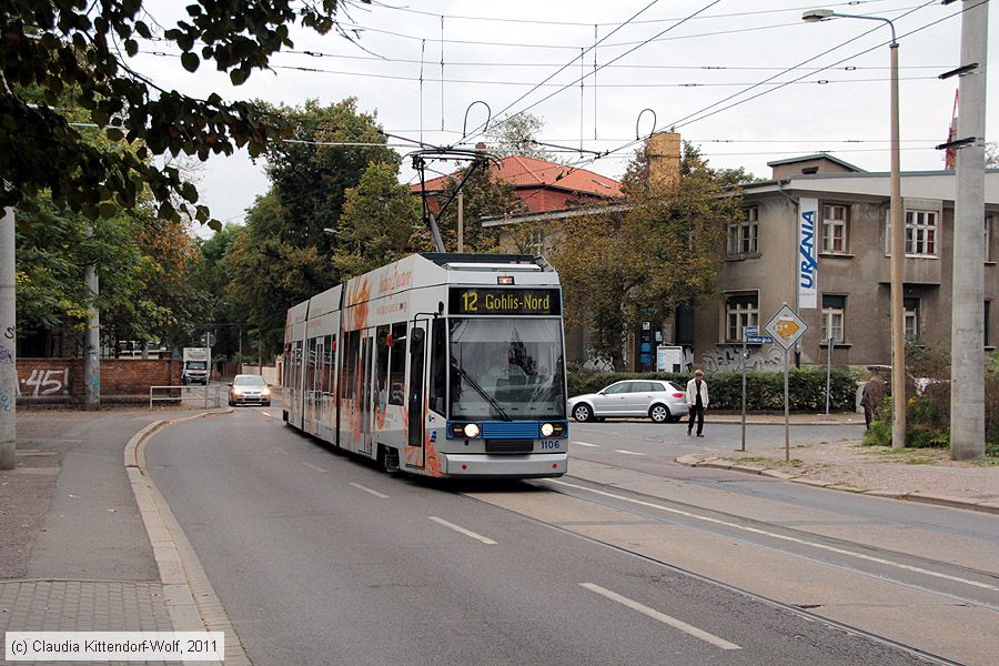 Straßenbahn Leipzig - 1106
/ Bild: leipzig1106_cw1110050055.jpg Straßenbahn Leipzig - 1106
/ Bild: leipzig1106_cw1110050055.jpg