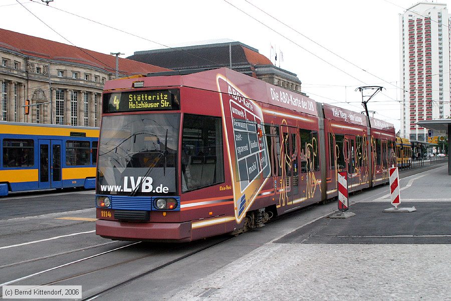 Stra&szlig;enbahn Leipzig - 1114
/ Bild: leipzig1114_bk0605140347.jpg