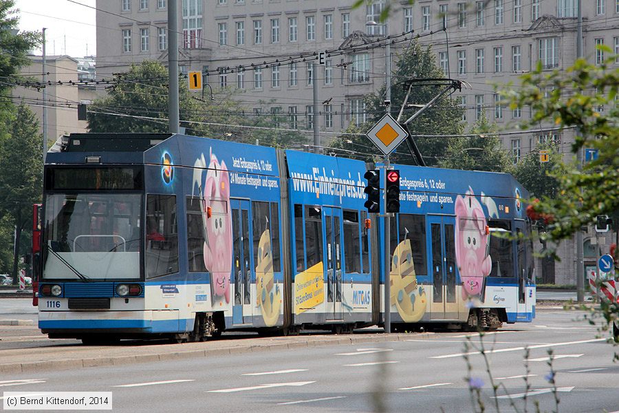 Straßenbahn Leipzig - 1116
/ Bild: leipzig1116_bk1407280068.jpg Straßenbahn Leipzig - 1116
/ Bild: leipzig1116_bk1407280068.jpg