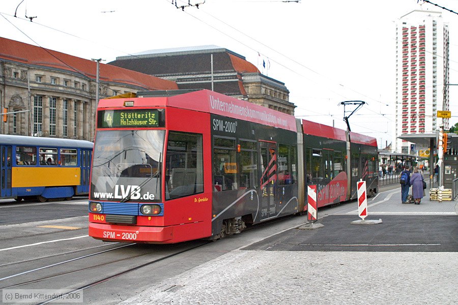 Straßenbahn Leipzig - 1140
/ Bild: leipzig1140_bk0605140378.jpg