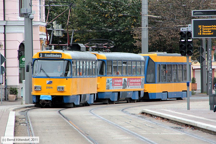 Stra&szlig;enbahn Leipzig - 2104
/ Bild: leipzig2104_bk1110050307.jpg