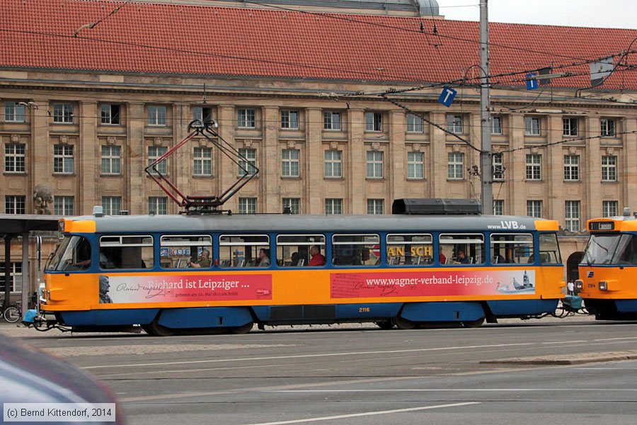Stra&szlig;enbahn Leipzig - 2116
/ Bild: leipzig2116_bk1407300002.jpg
