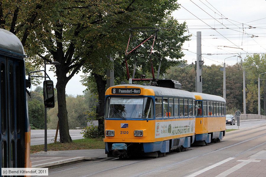 Stra&szlig;enbahn Leipzig - 2120
/ Bild: leipzig2120_bk1110050340.jpg