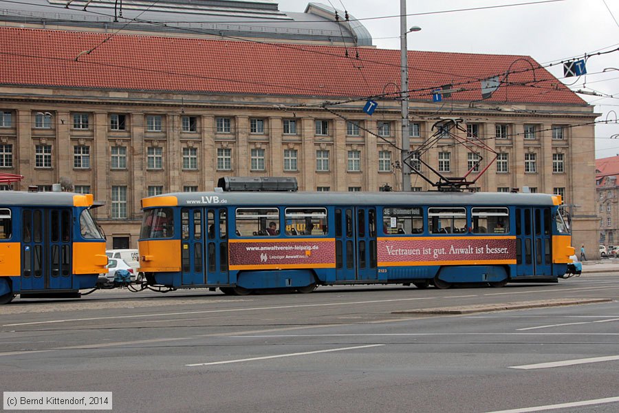 Stra&szlig;enbahn Leipzig - 2123
/ Bild: leipzig2123_bk1407300015.jpg