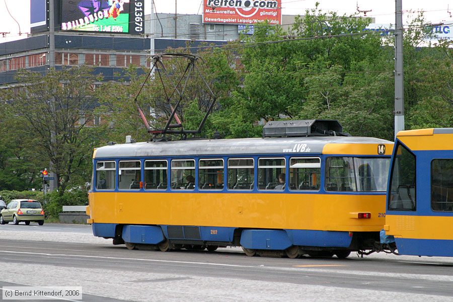Stra&szlig;enbahn Leipzig - 2102
/ Bild: leipzig2102_bk0605140349.jpg