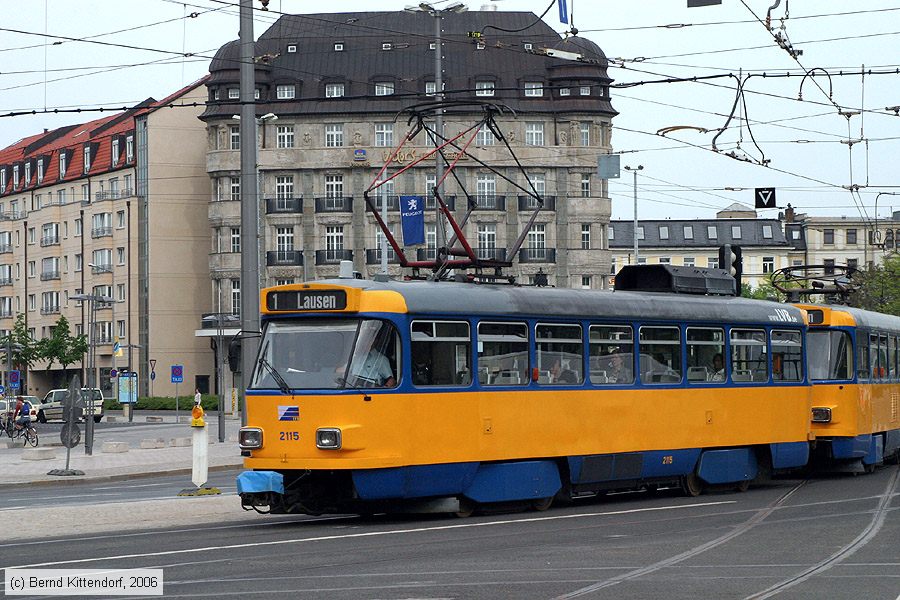 Stra&szlig;enbahn Leipzig - 2115
/ Bild: leipzig2115_bk0605150211.jpg