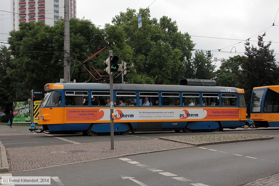 Straßenbahn Leipzig - 2135
/ Bild: leipzig2135_bk1407300011.jpg Straßenbahn Leipzig - 2135
/ Bild: leipzig2135_bk1407300011.jpg