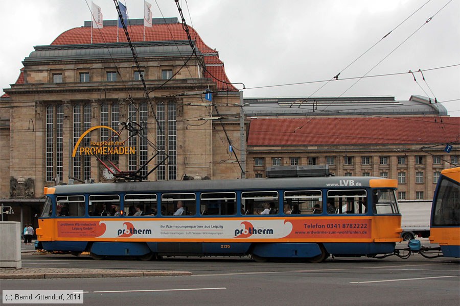 Straßenbahn Leipzig - 2135
/ Bild: leipzig2135_bk1407300014.jpg Straßenbahn Leipzig - 2135
/ Bild: leipzig2135_bk1407300014.jpg