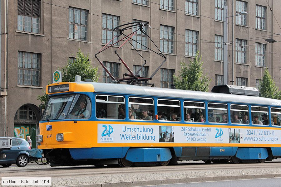 Straßenbahn Leipzig - 2141
/ Bild: leipzig2141_bk1407280033.jpg