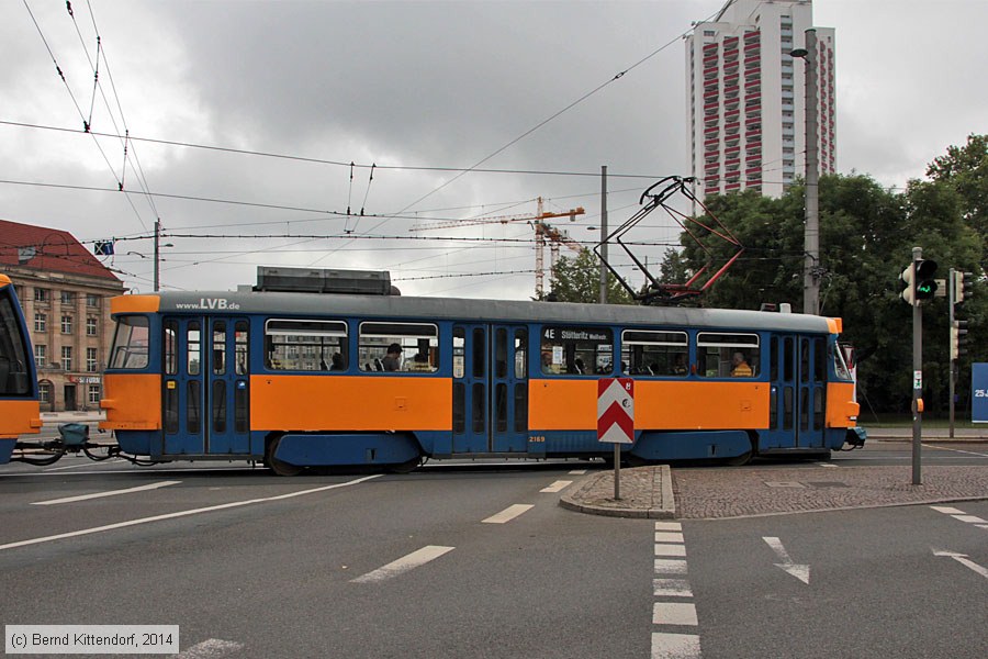 Straßenbahn Leipzig - 2169
/ Bild: leipzig2169_bk1407300008.jpg Straßenbahn Leipzig - 2169
/ Bild: leipzig2169_bk1407300008.jpg
