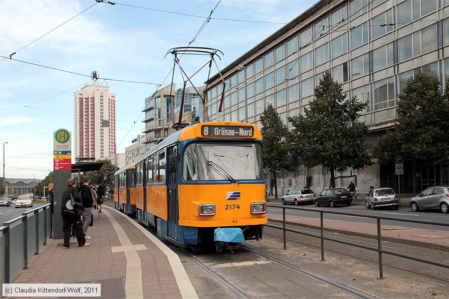 Straßenbahn Leipzig - 2174
/ Bild: leipzig2174_cw1110060106.jpg