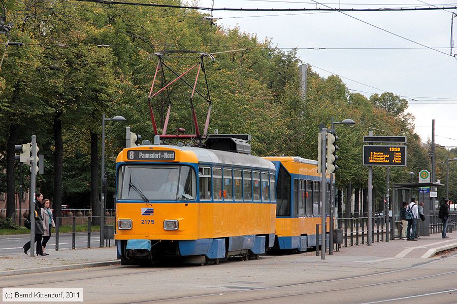 Straßenbahn Leipzig - 2175
/ Bild: leipzig2175_bk1110050246.jpg