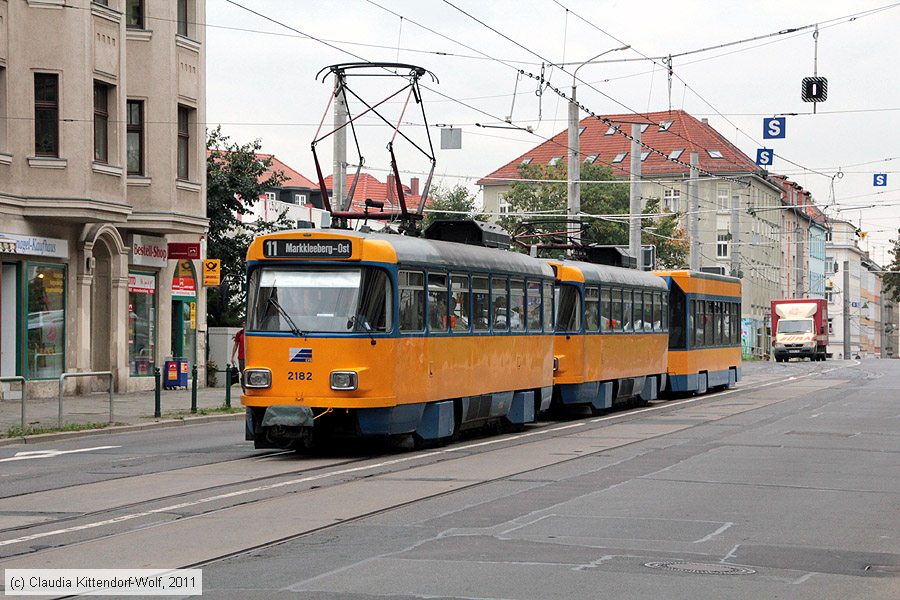 Straßenbahn Leipzig - 2182
/ Bild: leipzig2182_cw1110050081.jpg