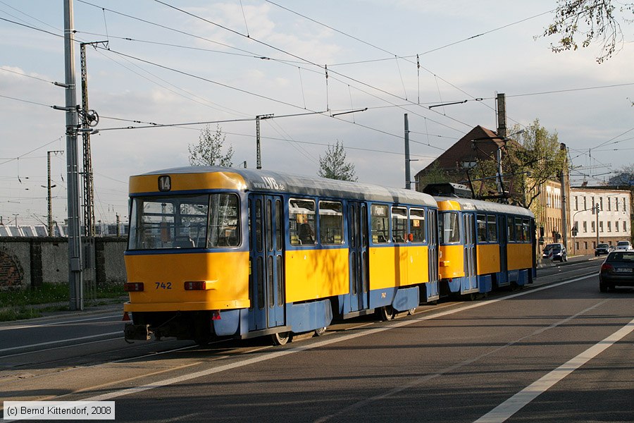 Stra&szlig;enbahn Leipzig - 742
/ Bild: leipzig742_bk0805060020.jpg