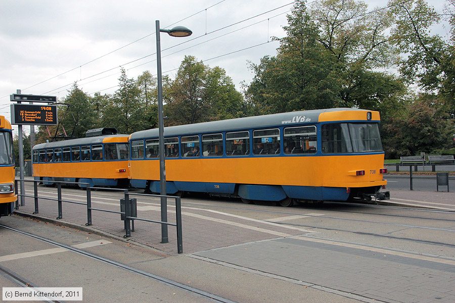 Straßenbahn Leipzig - 738
/ Bild: leipzig738_bk1110050270.jpg Straßenbahn Leipzig - 738
/ Bild: leipzig738_bk1110050270.jpg