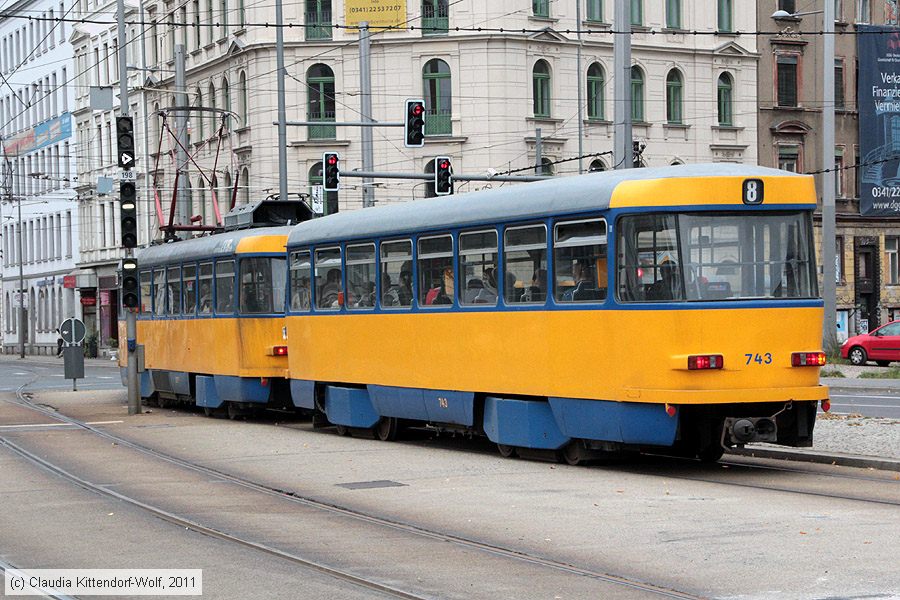 Straßenbahn Leipzig - 743
/ Bild: leipzig743_cw1110050142.jpg Straßenbahn Leipzig - 743
/ Bild: leipzig743_cw1110050142.jpg