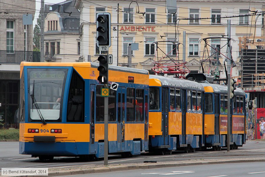 Straßenbahn Leipzig - 904
/ Bild: leipzig904_bk1407300020.jpg Straßenbahn Leipzig - 904
/ Bild: leipzig904_bk1407300020.jpg