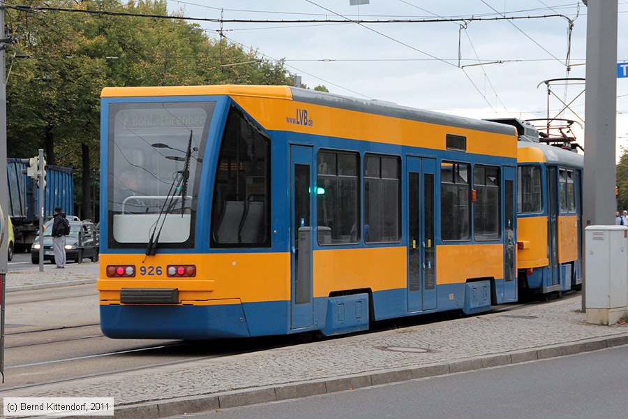 Straßenbahn Leipzig - 926
/ Bild: leipzig926_bk1110050255.jpg