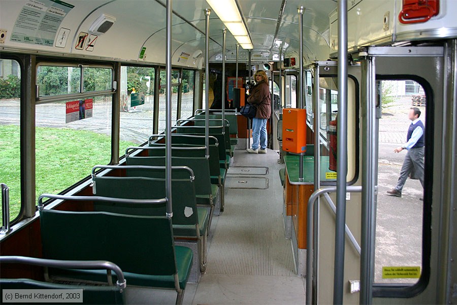Straßenbahn Ludwigshafen - 124 - Innenansicht
/ Bild: vbl124_e0000043.jpg