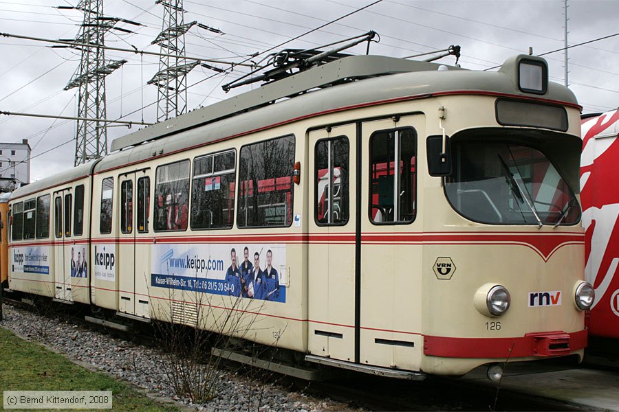 Straßenbahn Ludwigshafen - 126
/ Bild: vbl126_bk0803160078.jpg Straßenbahn Ludwigshafen - 126
/ Bild: vbl126_bk0803160078.jpg
