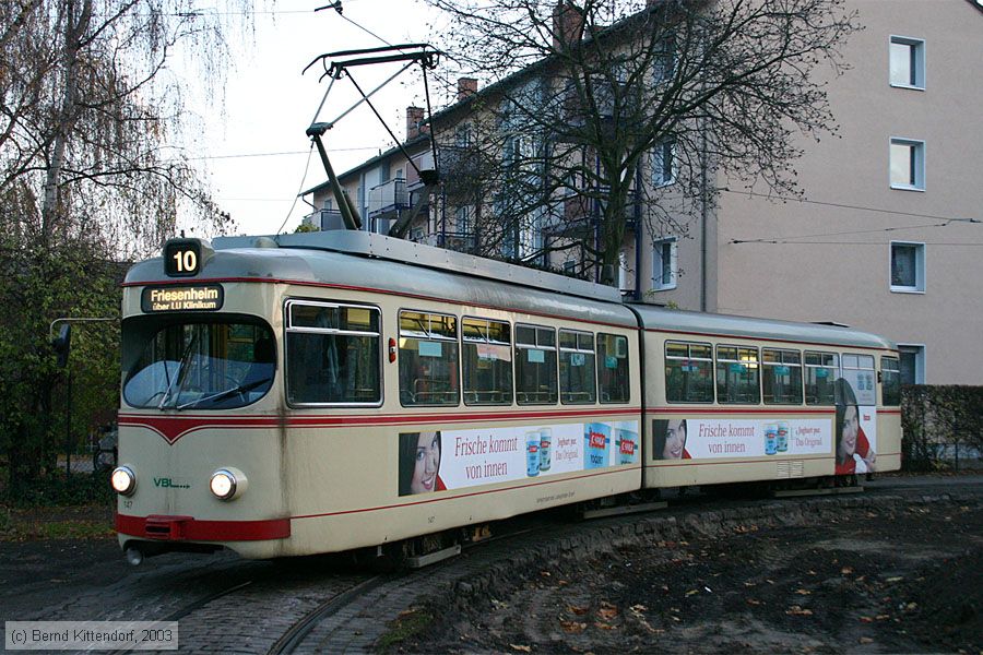 Straßenbahn Ludwigshafen - 147
/ Bild: vbl147_e0000616.jpg Straßenbahn Ludwigshafen - 147
/ Bild: vbl147_e0000616.jpg