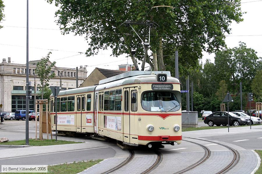 Straßenbahn Ludwigshafen - 147
/ Bild: vbl147_e0023002.jpg Straßenbahn Ludwigshafen - 147
/ Bild: vbl147_e0023002.jpg