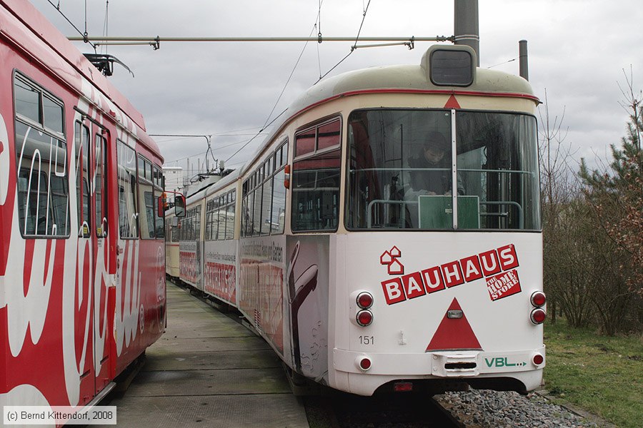 Straßenbahn Ludwigshafen - 151
/ Bild: vbl151_bk0803160087.jpg