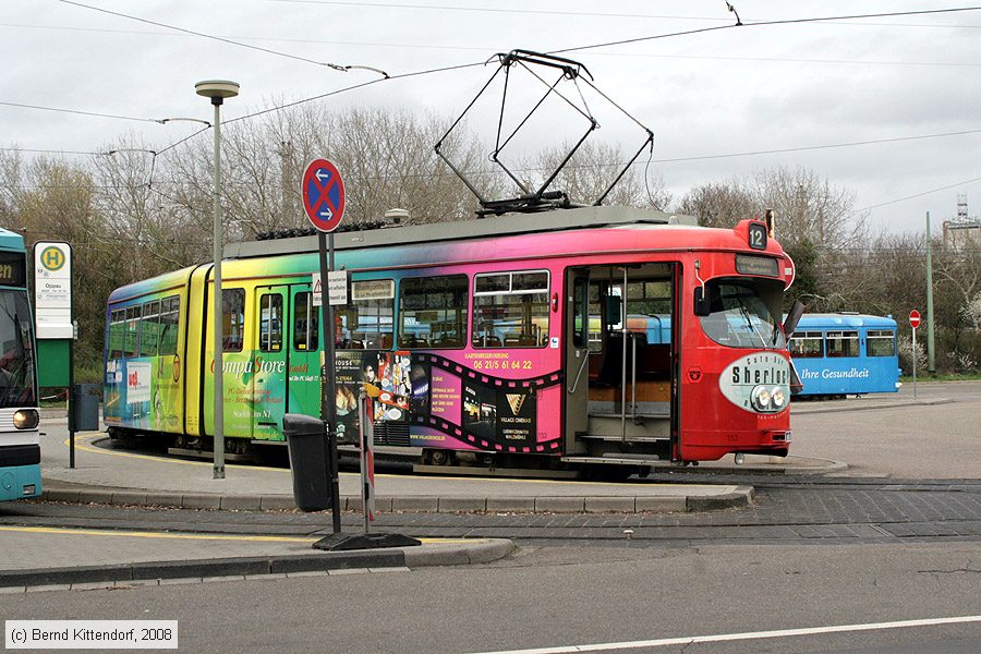 Stra&szlig;enbahn Ludwigshafen - 153
/ Bild: vbl153_bk0803160319.jpg