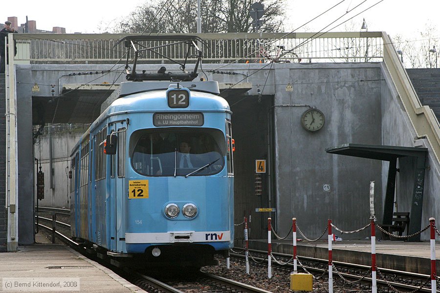 Stra&szlig;enbahn Ludwigshafen - 154
/ Bild: vbl154_bk0812120045.jpg