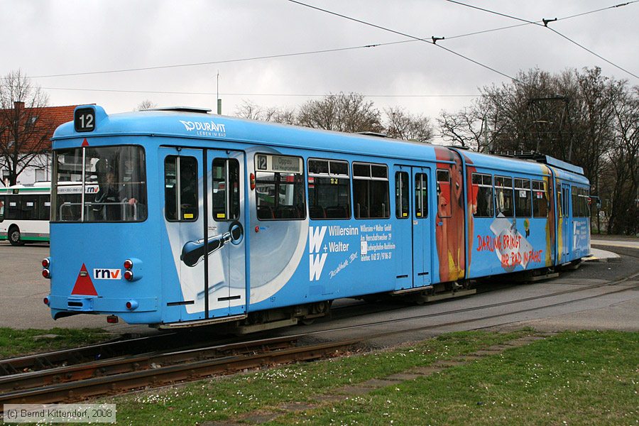 Stra&szlig;enbahn Ludwigshafen - 157
/ Bild: vbl157_bk0803100157.jpg